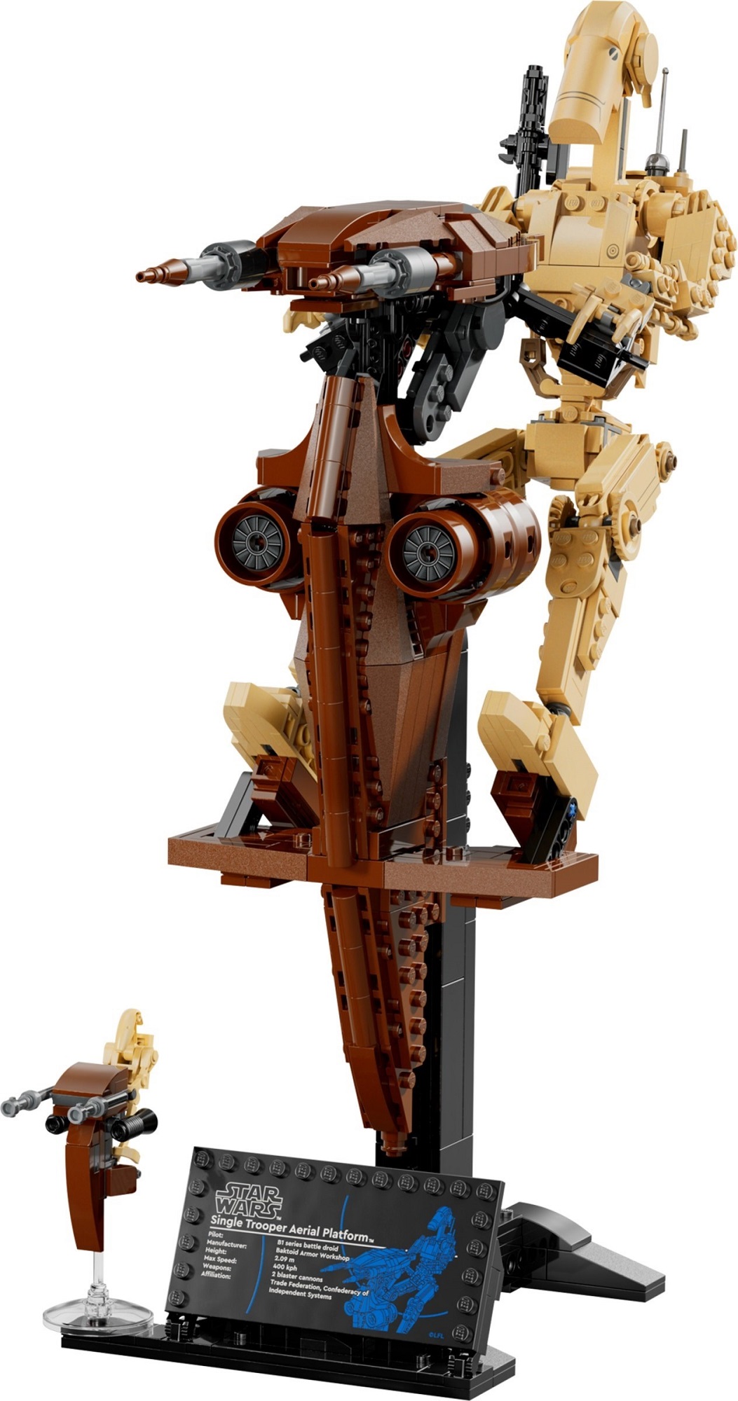 LEGO Star Wars Set 75428 Battle Droid with STAP